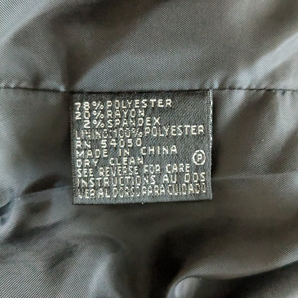 Kasper Women's Fully Lined Pinstriped Pantsuit Si… - image 8